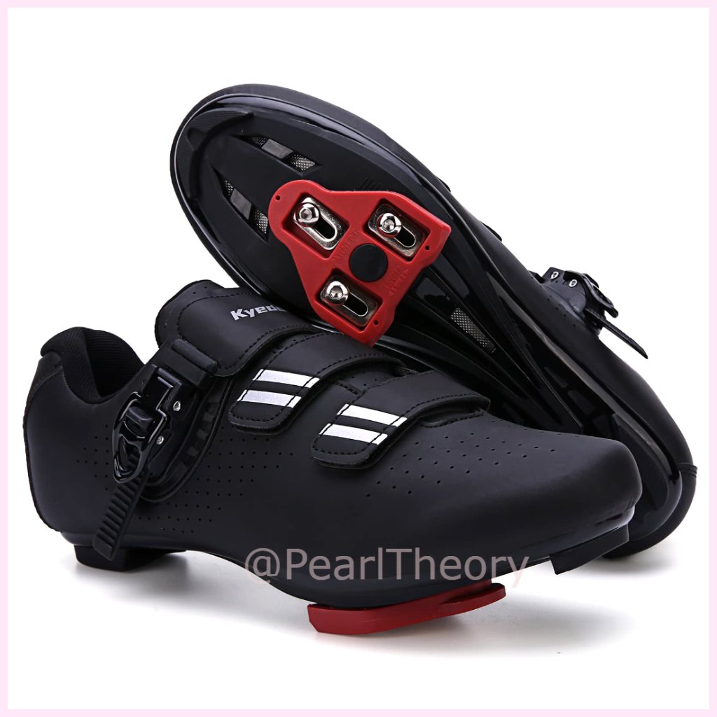 Cycling Shoes With Pre-Installed Delta Cleats For Indoor Outdoor Riding